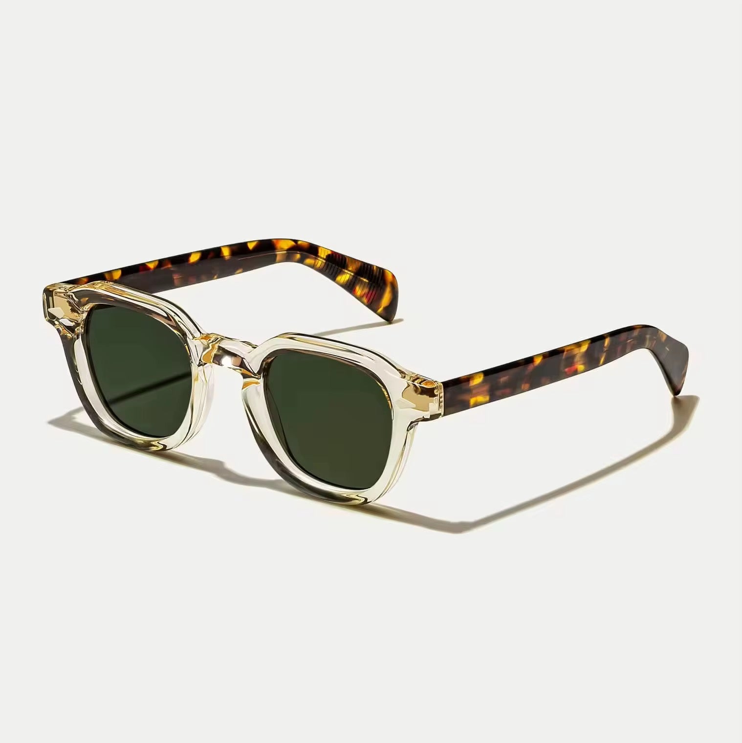 Genk Vanguard – Vintage Thick-Frame Retro Sunglasses